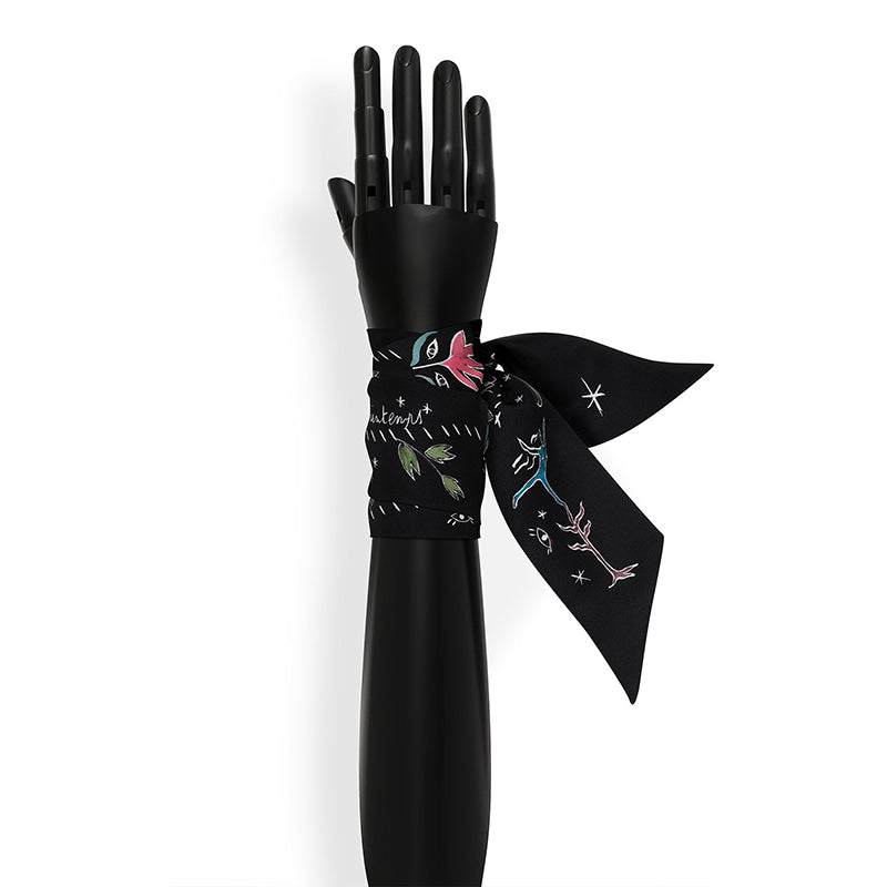 Season Scarf - Spring Black