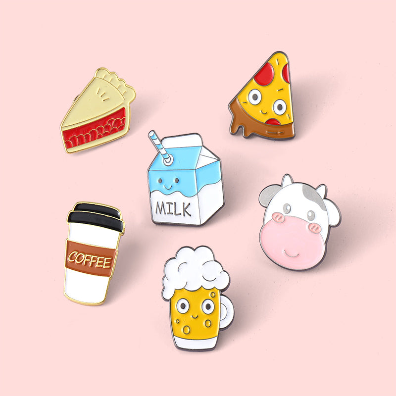 Food Enamel Pin - Cake