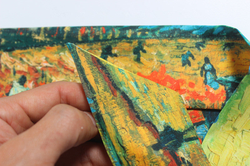 Painting Twilly Scarf - Field
