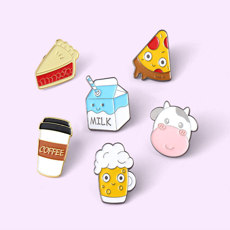 Food Enamel Pin - Cake