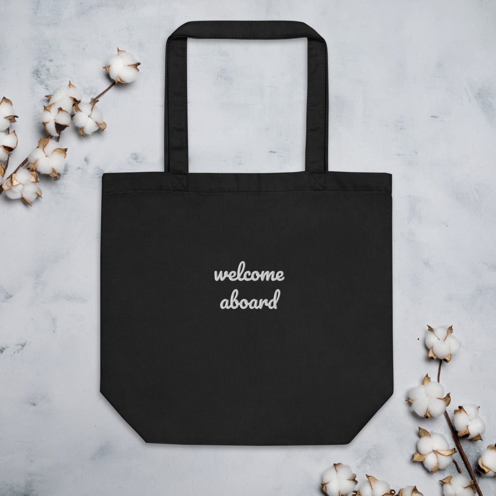 Eco Tote Bag - Welcome Aboard