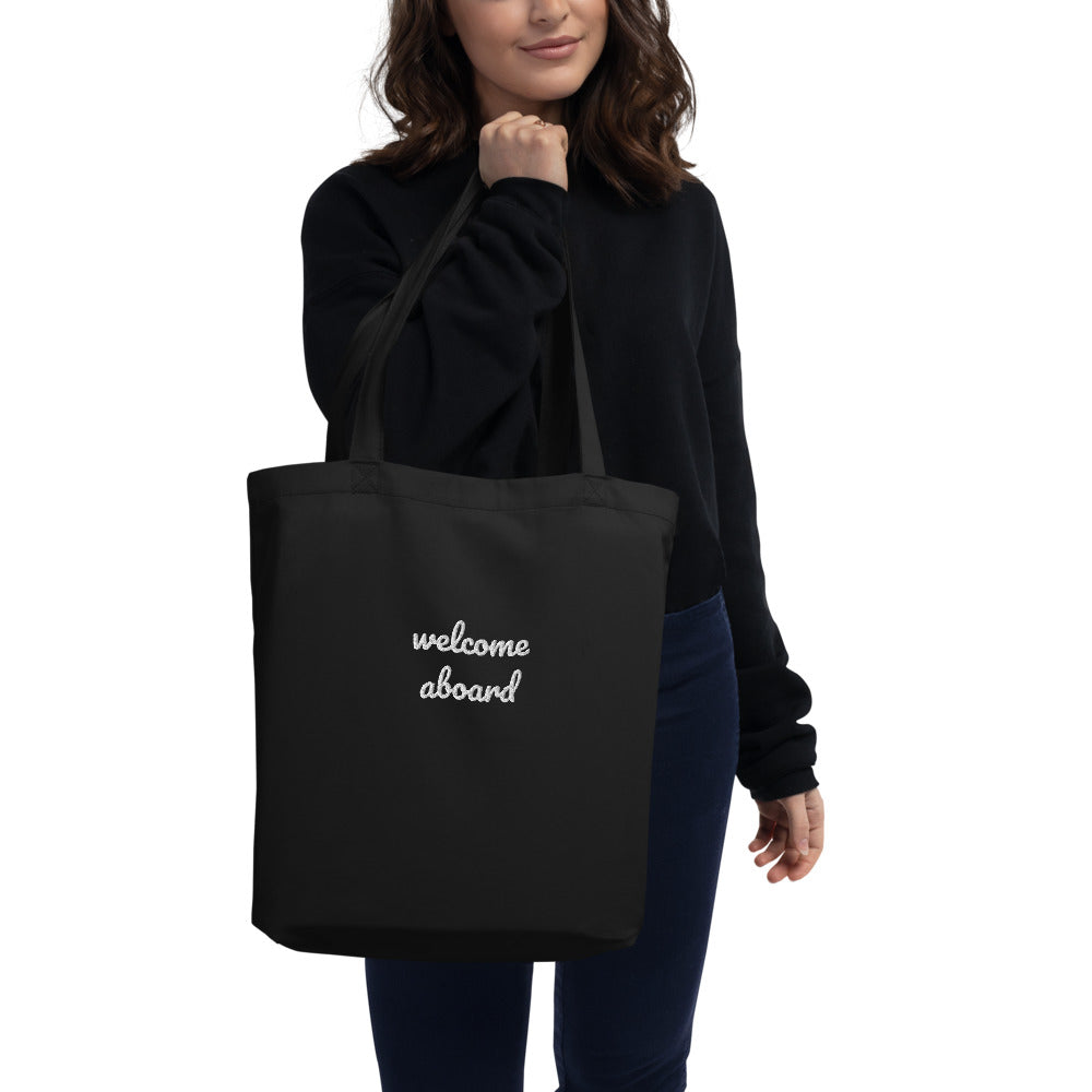 Eco Tote Bag - Welcome Aboard