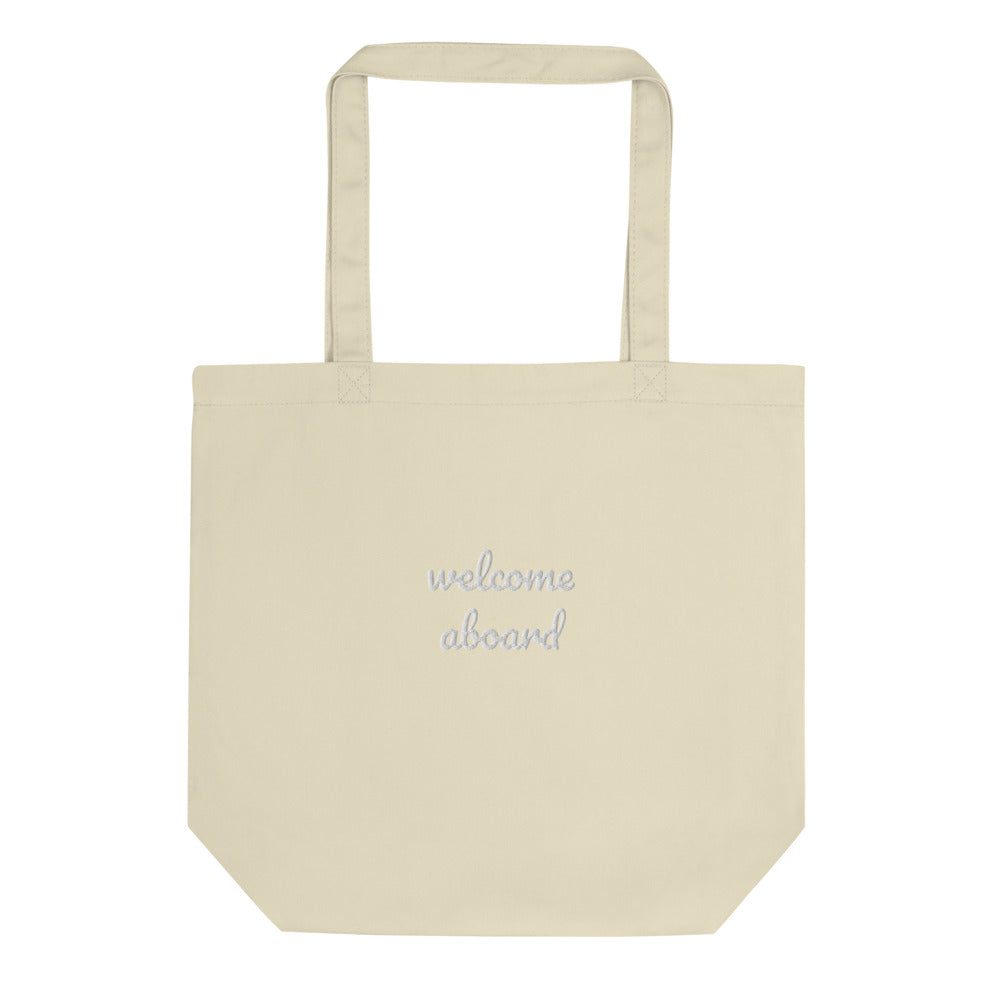 Eco Tote Bag - Welcome Aboard