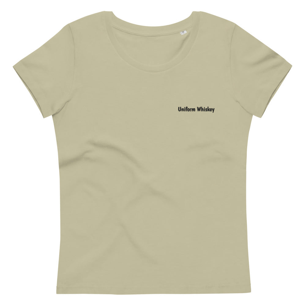 Women's fitted eco tee - Phonetic Alphabet