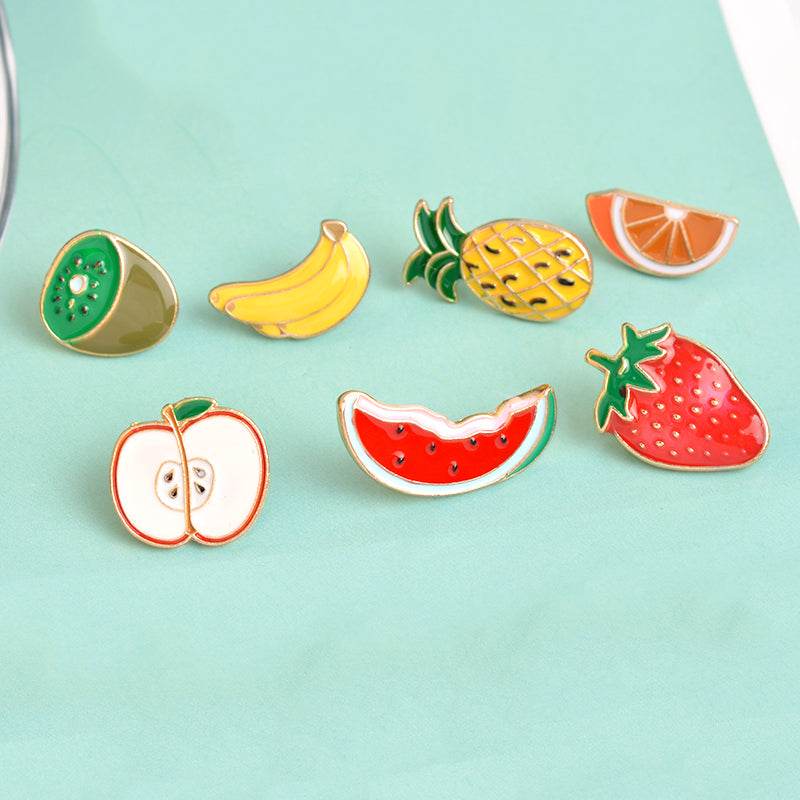Fruit Enamel Pin - Apple