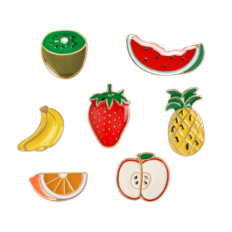 Fruit Enamel Pin - Strawberry