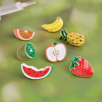Fruit Enamel Pin - Kiwi