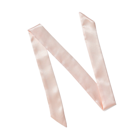 Solid Twilly Scarf - Nude