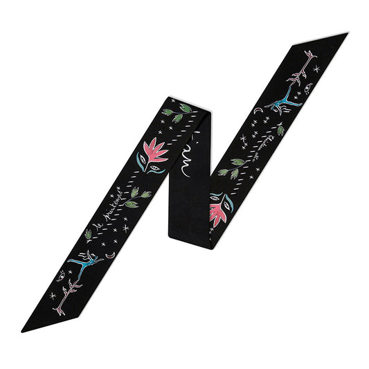 Season Scarf - Spring Black