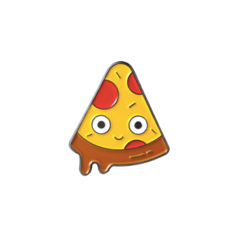 Food Enamel Pin - Pizza