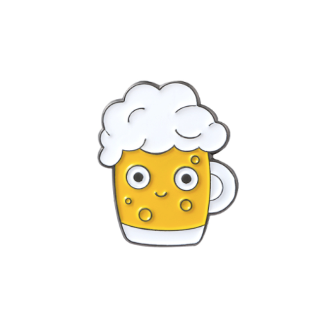 Food Enamel Pin - Beer