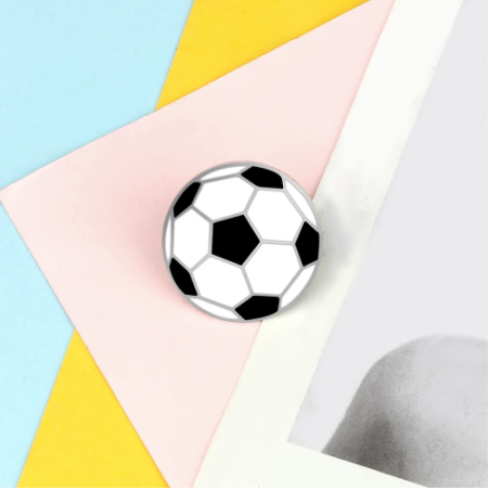Sport Enamel Pin - Football