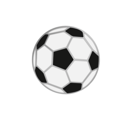 Sport Enamel Pin - Football