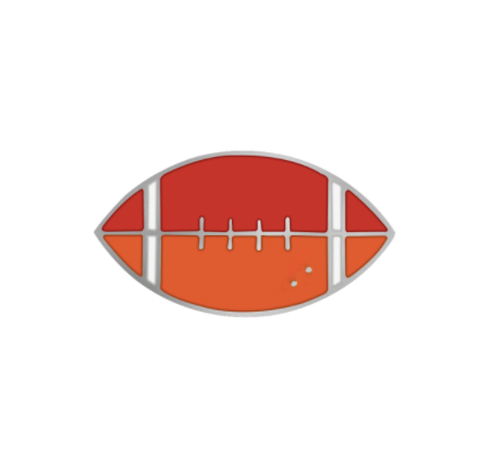 Sport Enamel Pin - Rugby