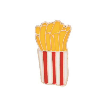 Fast Food Brooch Pin - French Fries