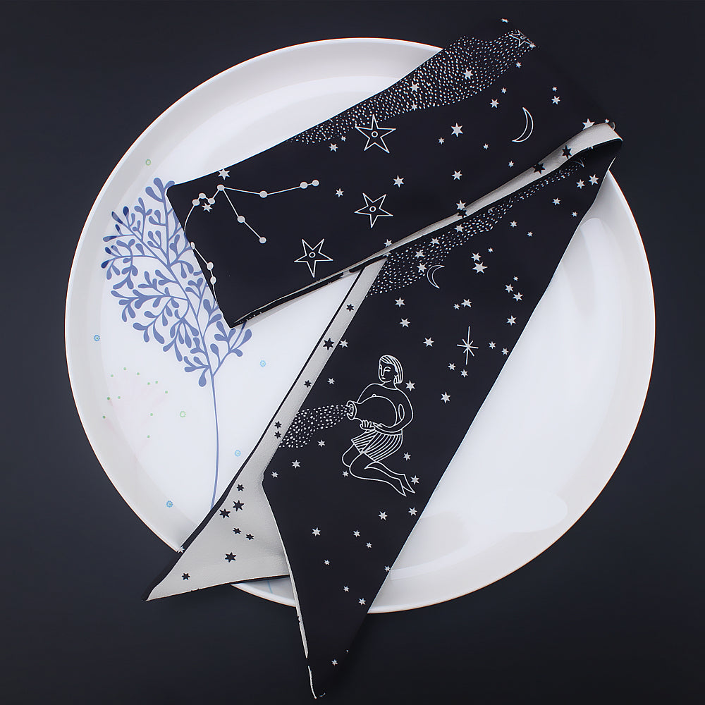 Constellation Twilly Scarf - Aquarius