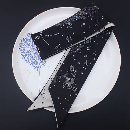 Constellation Twilly Scarf - Aquarius