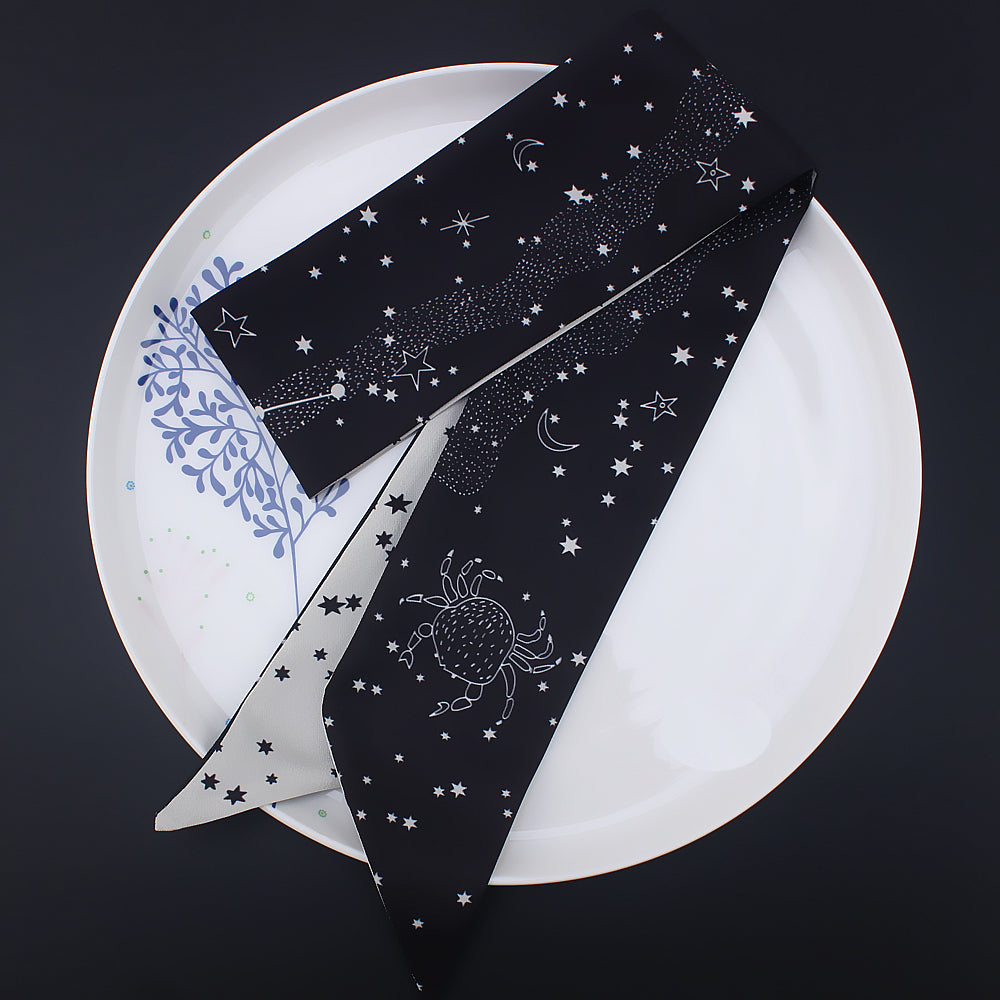 Constellation Twilly Scarf - Cancer