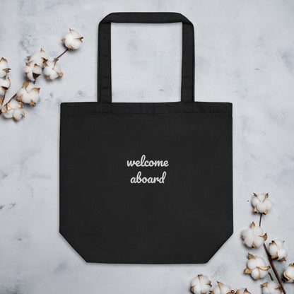 Eco Tote Bag - Welcome Aboard