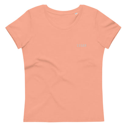 Women's fitted eco tee - Tail Numbers