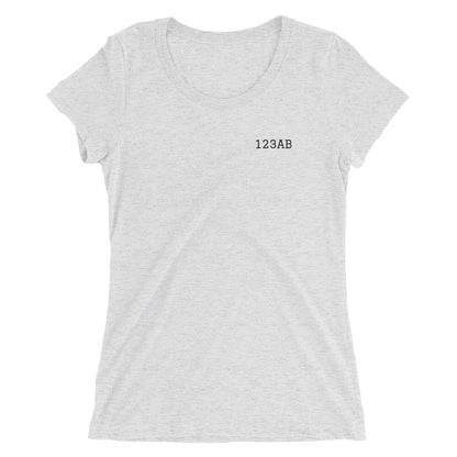 Short sleeve t-shirt - Tail Numbers